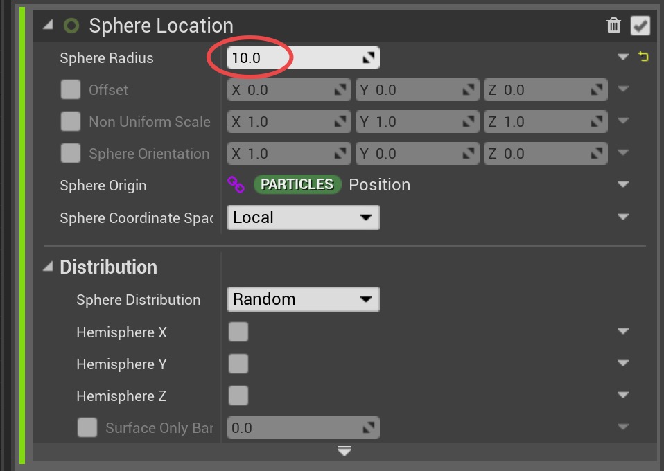 Sphere Radius