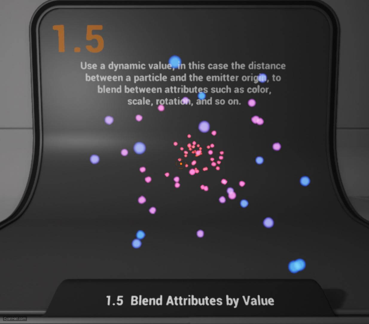 UE Niagara: Blend Attributes By Value