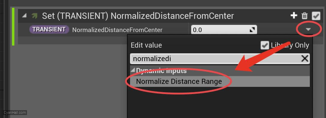 NormalizedDistanceFromCenter